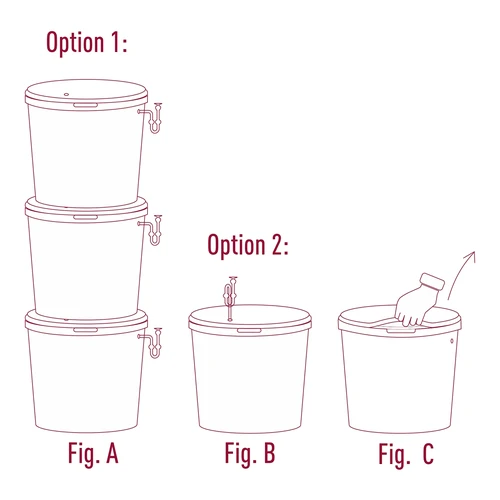 Contenedor de fermentación de 15 L con tapa y grifo - 11