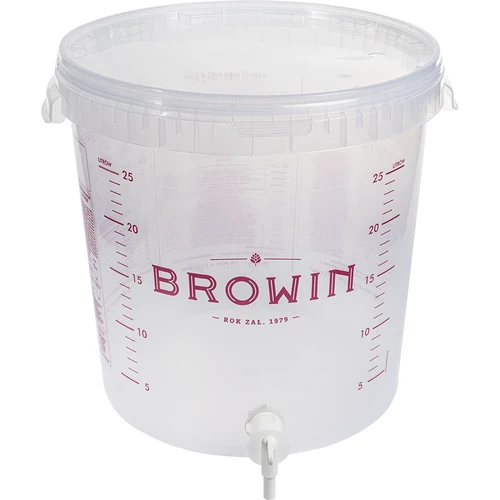 Contenedor de fermentación de 30L con tapa y grifo  - 1 