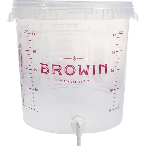 Contenedor de fermentación de 30L con tapa y grifo - 3