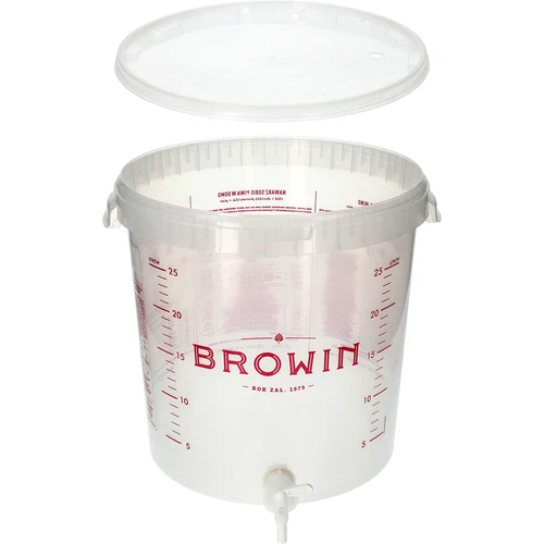 Contenedor de fermentación de 30L con tapa y grifo - 6