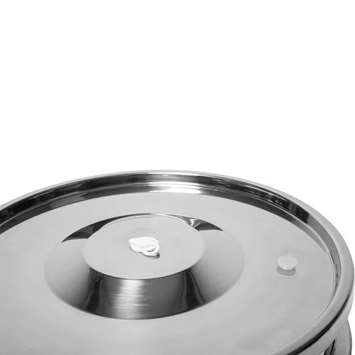 << Contenedor para ferm. y destilación - acero inox. 18l - 10