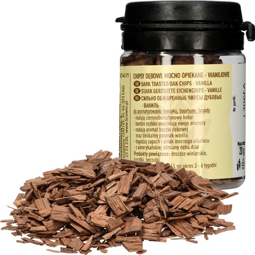 Copos de roble de vainilla, muy tostados, 20g - 3