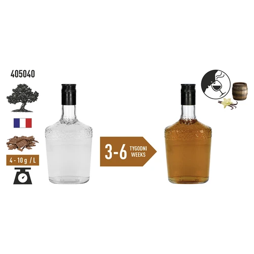 Copos de roble de vainilla, muy tostados, 20g - 7