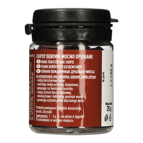 Copos de roble muy tostados 20g  - 1 