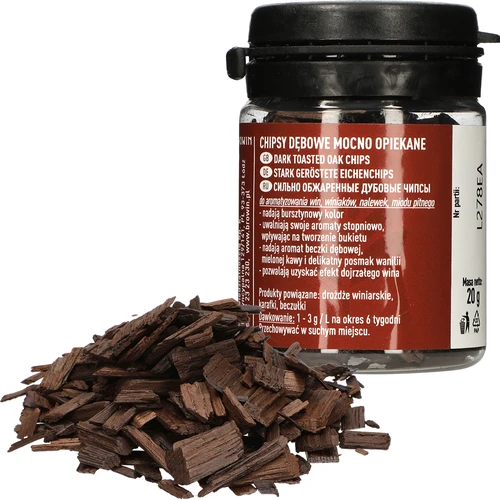 Copos de roble muy tostados 20g - 3