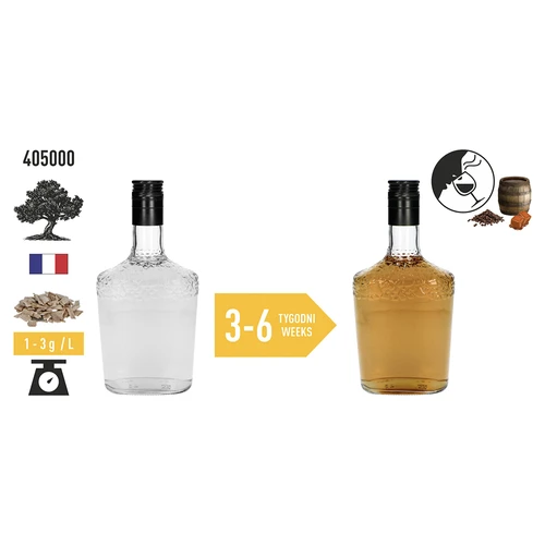 Copos de roble muy tostados 20g - 7