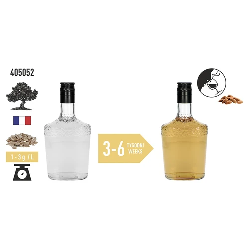 Copos de roble naturales 50 g - 6