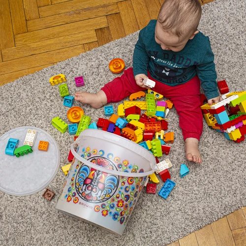 Cubo alimentario GWIOZDA - con tapa, 10 L - 9
