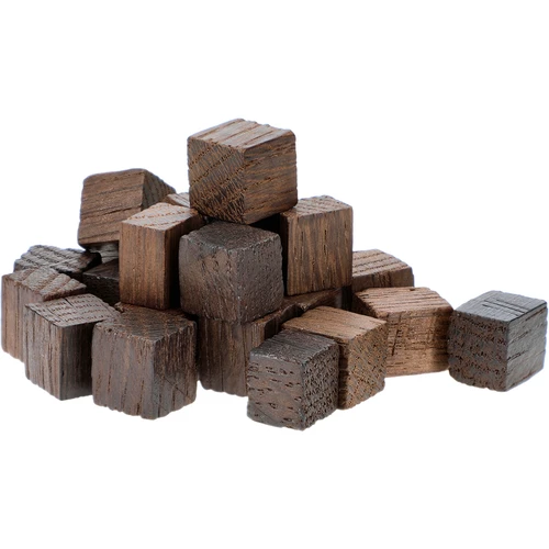 Cubos de roble francés, fuertemente tostados, aromatizados - Whisky, 20g  - 1 