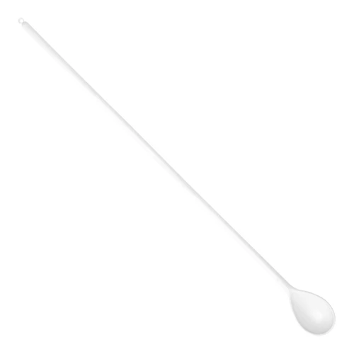 Cuchara de plástico blanca 70cm  - 1 