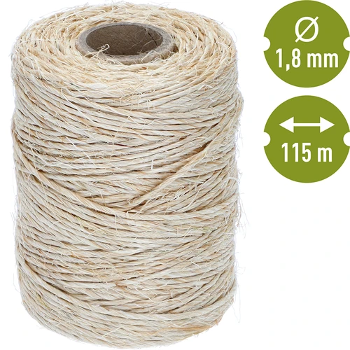 Cuerda de sisal 1,8 mm/115 m/250 g - 4