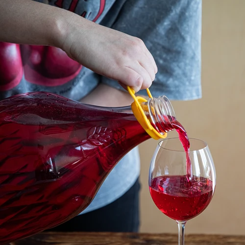 Damajuana Dama 5 L PET, con tapón de rosca, asa y cestillo - 7