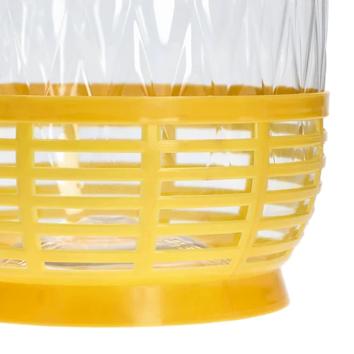 Damajuana Dama 5 L PET, con tapón de rosca, asa y cestillo - 4