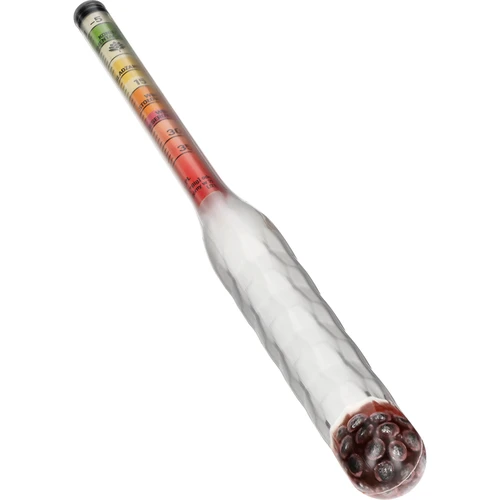 Densímetro irrompible con probeta, rango de medición: -5-35°Blg - 2