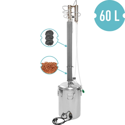 Destilador HawkStill "Dedos Fríos" 60 L, con columna de 60,3 mm de diámetro - 2