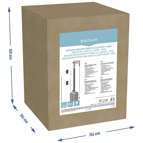 DESTILADOR MODULAR CONVEX 30L-ELÉCTR. PERUN - 21