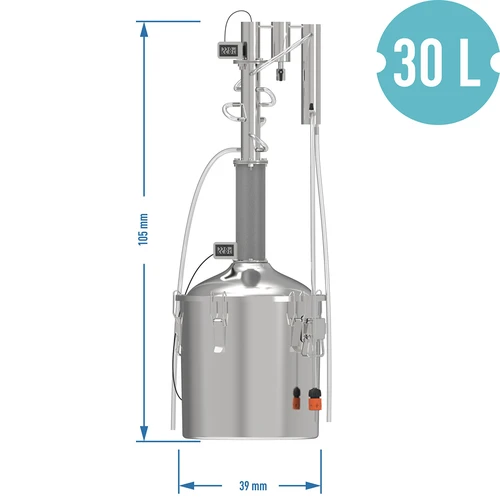 DESTILADOR MODULAR CONVEX 30L- TORPEDA - 13