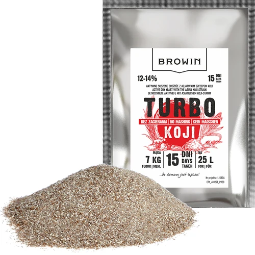 Drożdże gorzelnicze Turbo Koji, 50 g (bez zacierania!) - 3