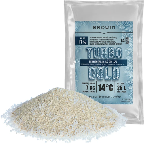 Drożdże Turbo Cold 120 g - 3