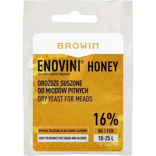 Drożdże winiarskie Enovini® HONEY, 10 g
