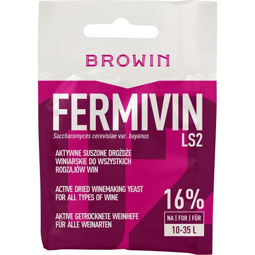 Drożdże winiarskie Fermivin LS2, 7 g  - 1 