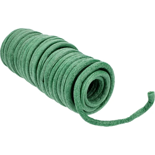 Drut ogrodniczy powlekany gąbką, zielony, 10 m, fi 10mm