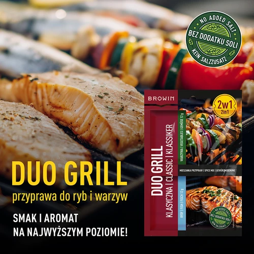 Duo Grill Clásica para pescado y verduras - mezcla de especias 2 en 1, 2 x 12 g - 5