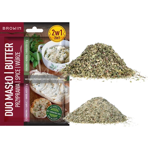 Duo Mantequilla - especia de ajo y hierbas 2 en 1, 2 x 12g - 3