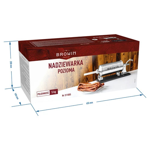 Embutidora horizontal de 5 kg - 11