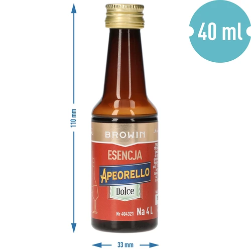 Esencia Apeorello Dolce para 4 L, 40 ml - 6