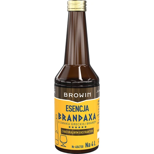 Esencia Brandaxa con sabor a brandy griego, 40 ml
