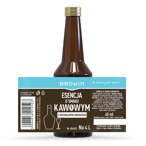Esencia con sabor a café con aromas naturales para 4 L - 40 ml - 4
