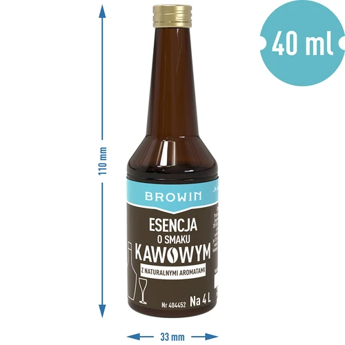 Esencia con sabor a café con aromas naturales para 4 L - 40 ml - 7