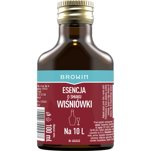 Esencia con sabor a cereza para 10 L - 100 ml  - 1 