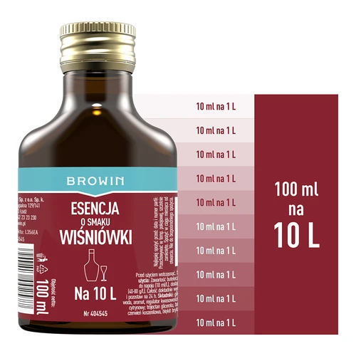Esencia con sabor a cereza para 10 L - 100 ml - 4