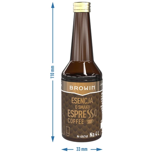 Esencia con sabor a espresso, para 4 L, 40 ml - 6