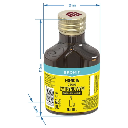 Esencia con sabor a limón 100 ml - 6