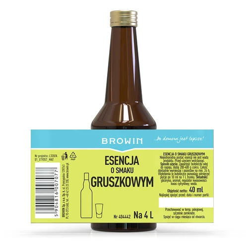 Esencia con sabor a pera 40 ml - 6