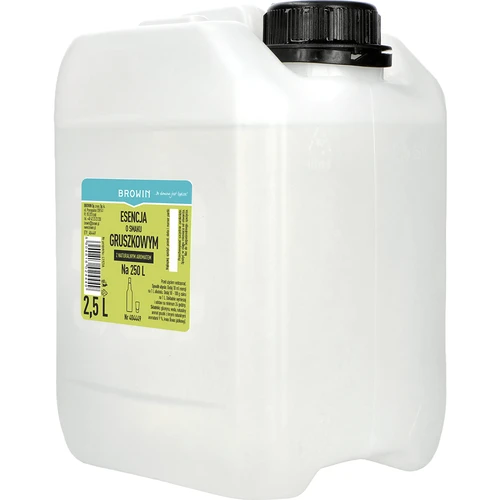 Esencia con sabor a pera, con aroma natural, 2,5L - 2