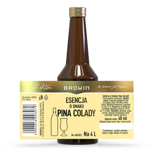 Esencia con sabor a Piña Colada para 4 L - 40 ml - 7