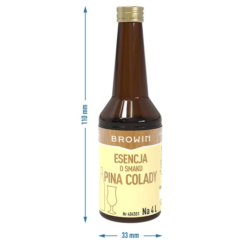 Esencia con sabor a Piña Colada para 4 L - 40 ml - 8