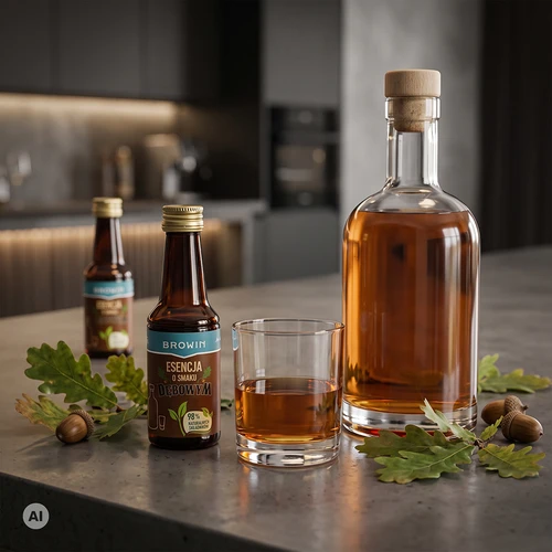 Esencia con sabor a roble, con aroma y extracto natural - 40 ml para 4 L - 9