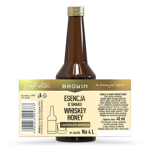 Esencia con sabor a Whiskey Honey para 4 L - 40 ml - 7