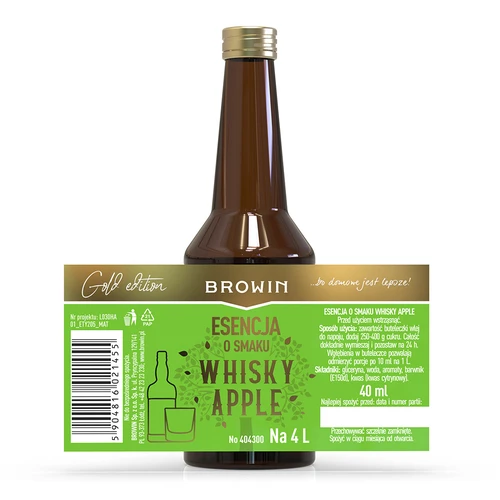 Esencia con sabor a Whisky Apple - 40 ml - 4
