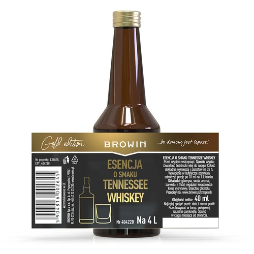 Esencia con sabor a whisky de Tennessee para 4 L - 40 ml - 7