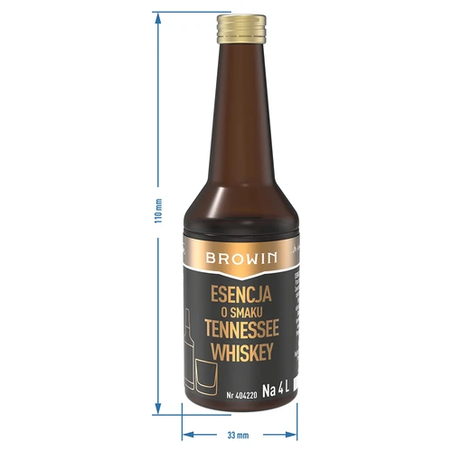 Esencia con sabor a whisky de Tennessee para 4 L - 40 ml - 8