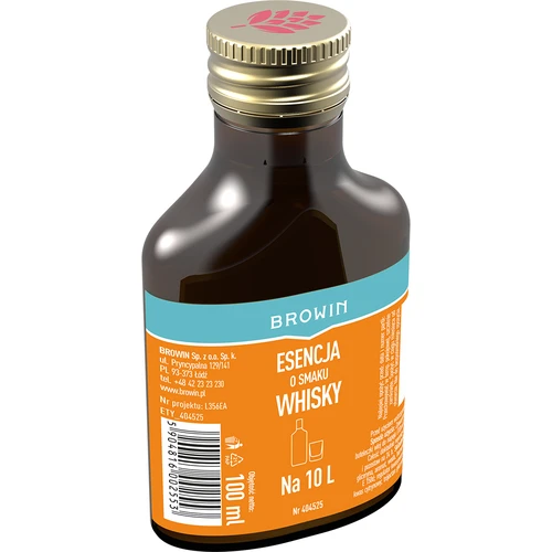 Esencia con sabor a Whisky para 10 L - 100 ml - 2