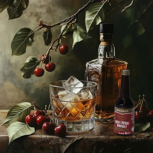 Esencia con sabor a Wild Cherry Whiskey 40 ml - 7