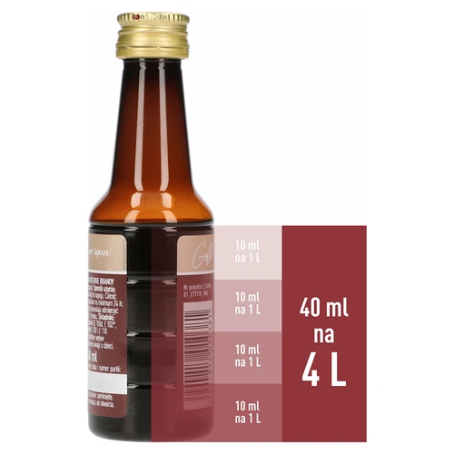 Esencia con sabor Reserve Brandy, 40 ml, para 4 L - 5