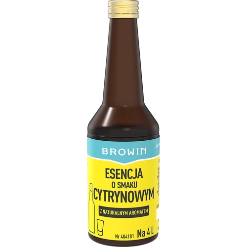 Esencia de limón con aroma natural para 4 L - 40 ml